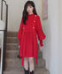 Lantern Sleeve Dress